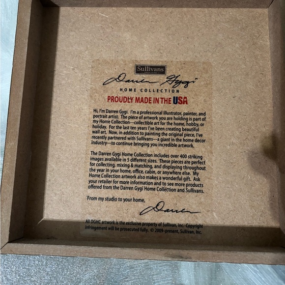 Festive Holiday Canvas Set with Holly and Snowman - Picture 4 of 5